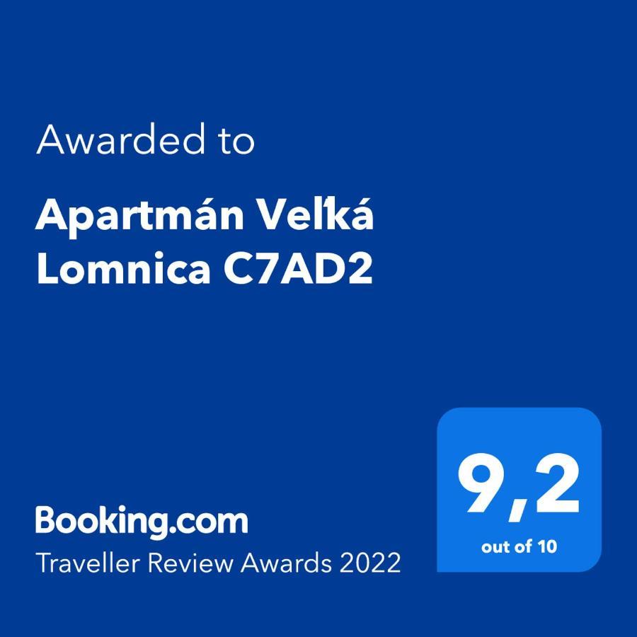 Apartament Apartman Velka Lomnica C7Ad2 Zewnętrze zdjęcie